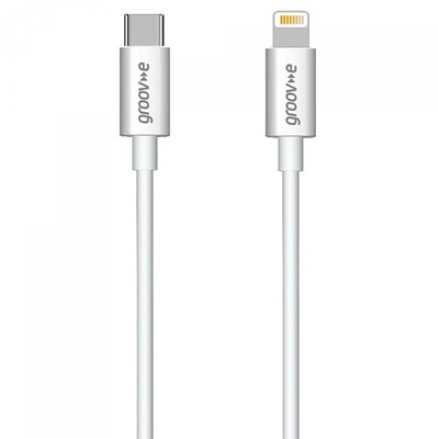 Groov-e MFI Lightning to USB-C Charging Cable 1M