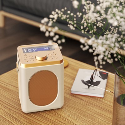Majority Little Shelford Portable DAB Radio with Bluetooth - Cream