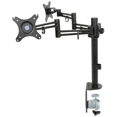 AV link 129523 Dual Monitor Desk Mount with Extension Arms
