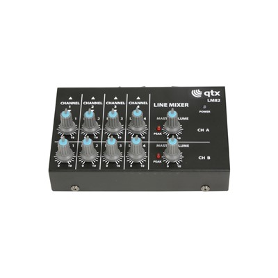 4 Stereo Channel Line Level & Instrument Mixer