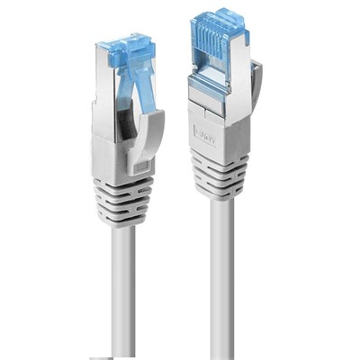 Lindy 0.3m Cat.6A S/FTP LSZH Network Cable, Grey 47130