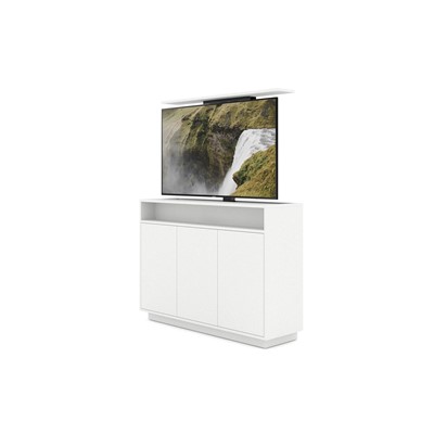 M AV Cabinet TV-Lift 55” White