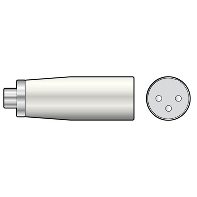 XLR Plug - Phono Socket