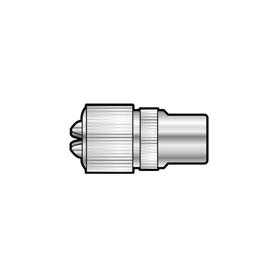 AV Link 765539 - Coax Plug Nickel Plated Brass