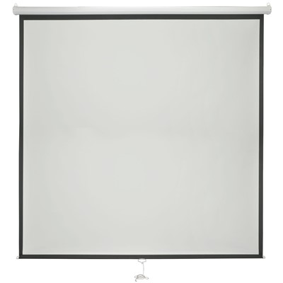 AV:Link 952328 80" Pulldown 1:1 Projector Screen with Auto Lock Function