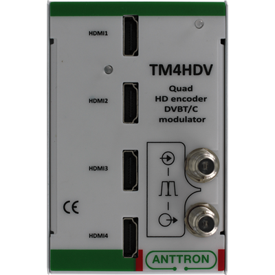Anttron TM4HDV HD encoder : 4 HDMI inputs DVBT/DVB