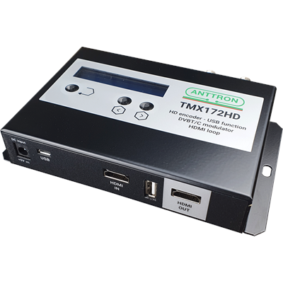 Anttron TMX172HD HD encoder - HDMI loop  DVBT/C modulator