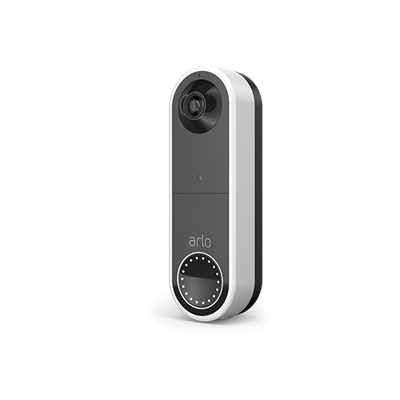 Arlo Essential Wire Free Video Doorbell in White