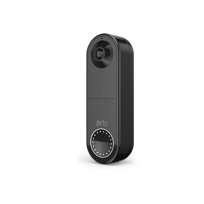 Arlo Essential Wire Free Video Doorbell in Black