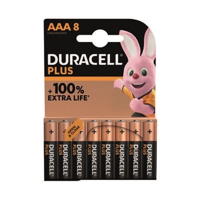 Duracell AAA Battery 8 pack