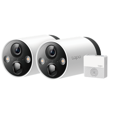 Tapo Smart Wire-Free Security Camera System (1080P) -  2 Camera System
