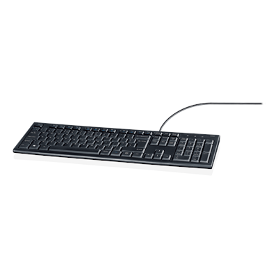 DELTACO Qwerty wired keyboard, 105 keys, UK layout