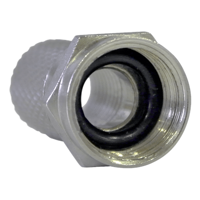 Televes TEL417101 F screw-on connector, with ring seal