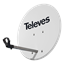 Televes TEL793012 - 600mm Steel G 36.2dBi White