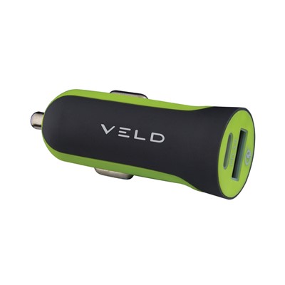 Veld Super-Fast 48W Car Charger 2 Port
