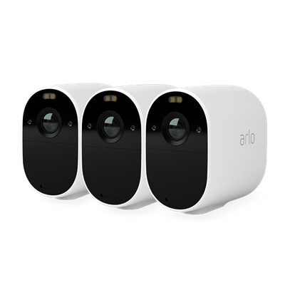 Arlo Essential Spotlight WiFi Security Camera 3-PACK