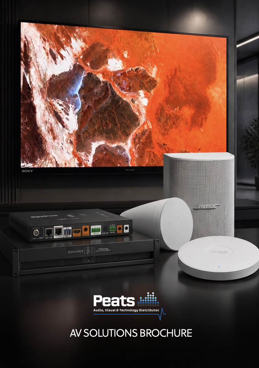 Peats AV Solutions Brochure Thumb